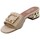 Schoenen Dames Sandalen / Open schoenen Exé Shoes Mules Donna Naturale Katy-257 Roze