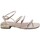 Schoenen Dames Sandalen / Open schoenen Exé Shoes Sandalo Donna Oro Nina-536 Goud
