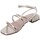 Schoenen Dames Sandalen / Open schoenen Exé Shoes Sandalo Donna Oro Nina-536 Goud