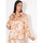 Textiel Dames Overhemden La Modeuse 71703_P168533 Orange
