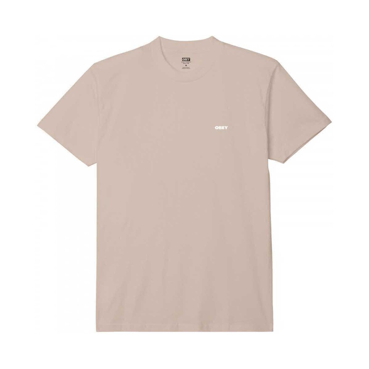 Textiel Heren T-shirts & Polo’s Obey Bold  2 Beige