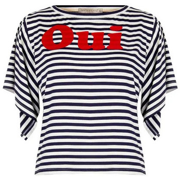 Textiel Dames T-shirts & Polo’s Rinascimento CFC0119329003 Bleu