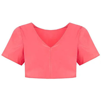 Textiel Dames Tops / Blousjes Rinascimento CFC0119414003 Coral