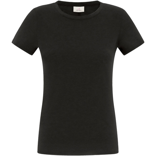 Textiel Dames T-shirts & Polo’s Deha Stretch T-Shirt Zwart