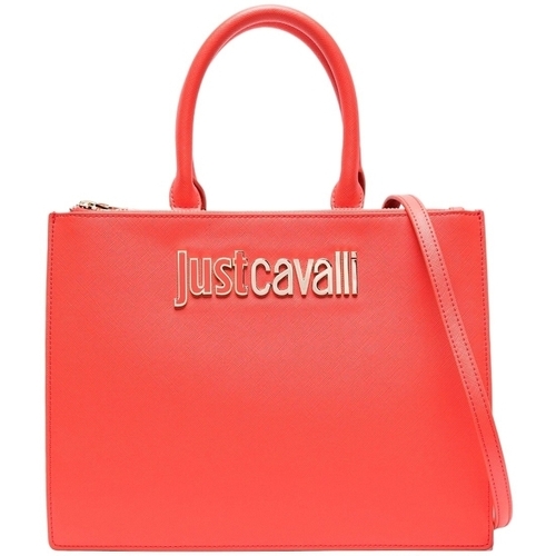 Tassen Dames Handtassen kort hengsel Roberto Cavalli 76RA4BB1 Orange