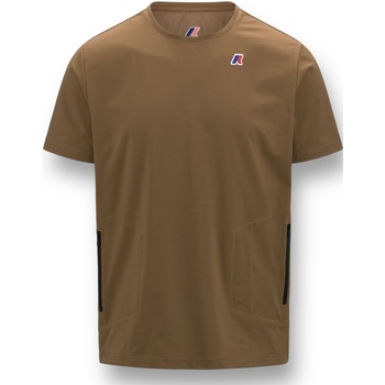 Textiel Heren T-shirts & Polo’s K-Way K1141LW 045 Brown