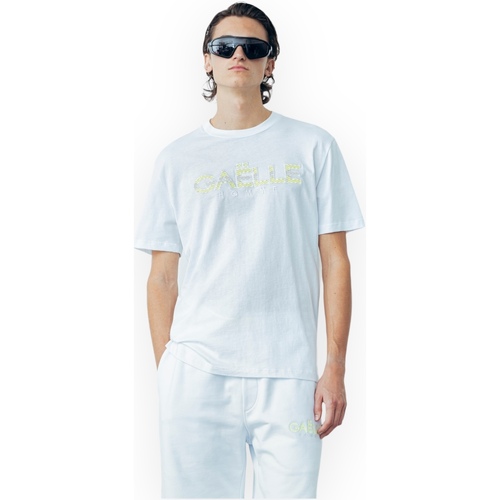 Textiel Heren T-shirts & Polo’s GaËlle Paris GAABM00113PTTS0043 BI01 Wit