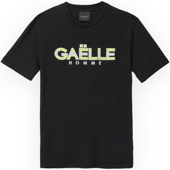 Textiel Heren T-shirts & Polo’s GaËlle Paris GAABM00113PTTS0043 NE01 Zwart