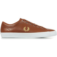 Schoenen Heren Sneakers Fred Perry Baseline Leather Brown