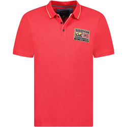 Textiel Heren Polo's korte mouwen Geographical Norway SY1308HGN-Red Rood