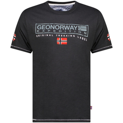 Textiel Heren T-shirts korte mouwen Geo Norway SY1311HGN-Black Zwart