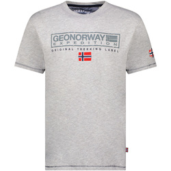 Textiel Heren T-shirts korte mouwen Geo Norway SY1311HGN-Blended Grey Grijs