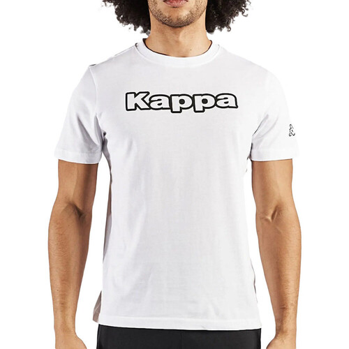Textiel Heren T-shirts & Polo’s Kappa  Wit