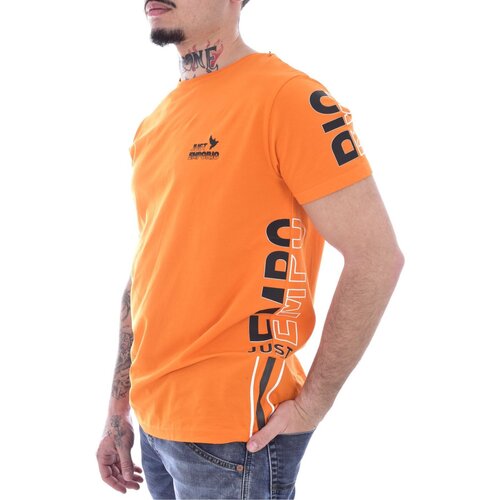 Textiel Heren T-shirts korte mouwen Just Emporio JE-MEJIM-01 Orange
