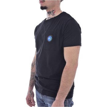 Textiel Heren T-shirts korte mouwen Just Emporio JE-MOTIM-01 Zwart