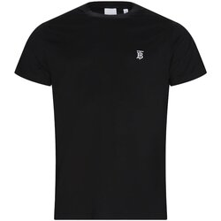 Textiel Heren T-shirts korte mouwen Burberry 8014020 Zwart