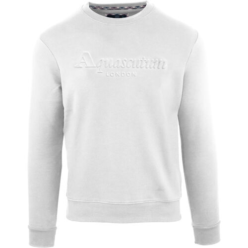 Textiel Heren T-shirts korte mouwen Aquascutum - FG0323 Wit