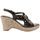 Schoenen Dames Sandalen / Open schoenen Toscania MANEGE Zwart