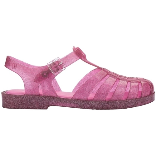 Schoenen Dames Sandalen / Open schoenen Melissa Possession Shiny Sandals - Glitter Pink Roze