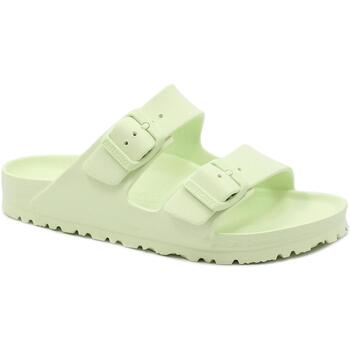 Schoenen Dames Leren slippers Birkenstock BIR-CCC-1024691-FL Groen