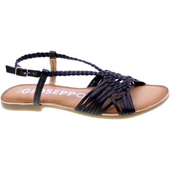 Schoenen Dames Sandalen / Open schoenen Gioseppo Sandalo Donna Nero Aidone/71745 Zwart