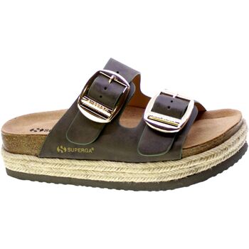 Schoenen Dames Sandalen / Open schoenen Superga Sandalo Donna Verde S11t228/24 Groen