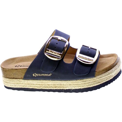 Schoenen Dames Sandalen / Open schoenen Superga Sandalo Donna Blue S11t228/24 Blauw