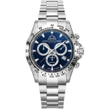 Horloges & Sieraden Heren Horloges Christophe Duchamp CD7101-9 Zilver