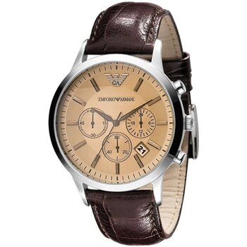 Horloges & Sieraden Heren Horloges Emporio Armani AR2433 Brown