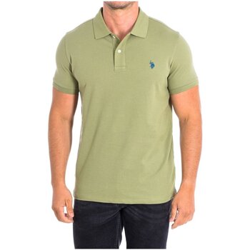 Textiel Heren T-shirts & Polo’s U.S Polo Assn. 61423-246 Groen