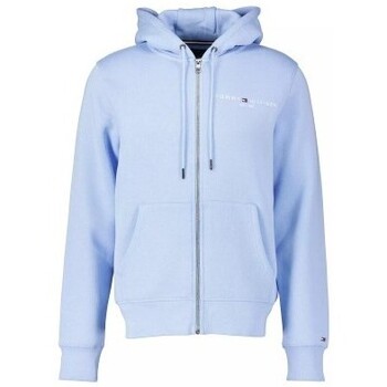 Textiel Heren Sweaters / Sweatshirts Tommy Hilfiger LOGO ZIP - Sweat zippé Blauw
