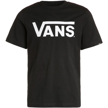 Textiel Jongens T-shirts korte mouwen Vans B  Classic Boys Zwart