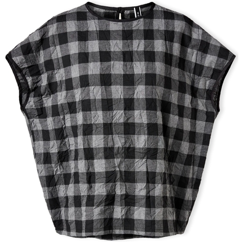 Textiel Dames Tops / Blousjes Wendykei Shirt 123343 - Checked Grijs