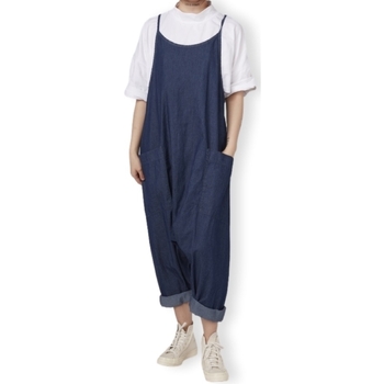 Textiel Dames Jumpsuites / Tuinbroeken Wendy Trendy Jumpsuit 110706 - Denim Blauw