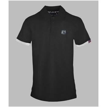 Textiel Heren T-shirts & Polo’s Aquascutum P0052399 Zwart