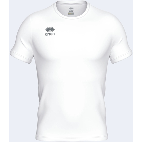 Textiel T-shirts & Polo’s Errea Evo T-Shirt Mc Ad Wit