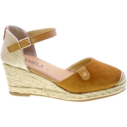 Schoenen Dames Sandalen / Open schoenen Carmela Sandalo Espadrillas Donna Camel 161618 Beige