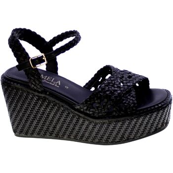 Schoenen Dames Sandalen / Open schoenen Carmela Sandalo Donna Nero 161484 Zwart