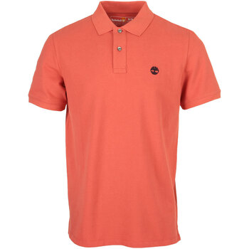 Textiel Heren T-shirts & Polo’s Timberland Pique Short Sleeve Polo Orange