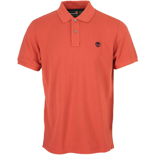Textiel Heren T-shirts & Polo’s Timberland Pique Short Sleeve Polo Rood