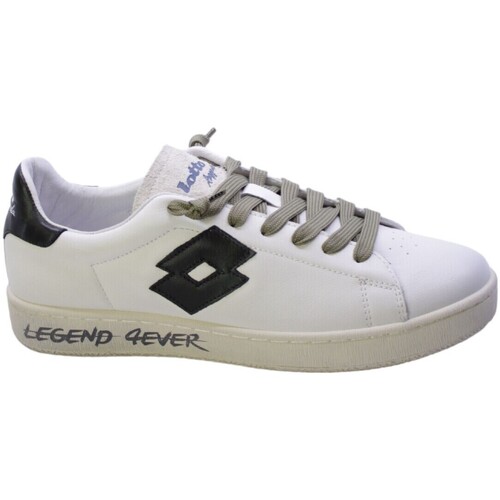 Schoenen Heren Lage sneakers Lotto Sneakers Uomo Bianco/Blue Autograph Legend 3 220320/24 Wit