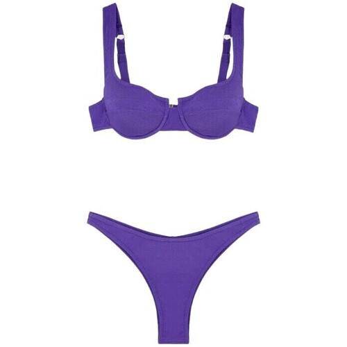 Textiel Dames Bikini's F * * K Bikini Donna Viola Fk-v007pr Violet