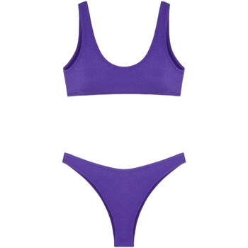 Textiel Dames Bikini's F * * K Bikini Donna Viola Fk-v005pr Violet