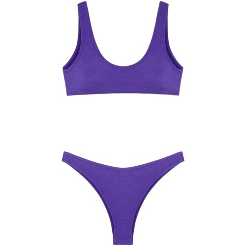 Textiel Dames Bikini's F * * K Bikini Donna Viola Fk-v005pr Violet