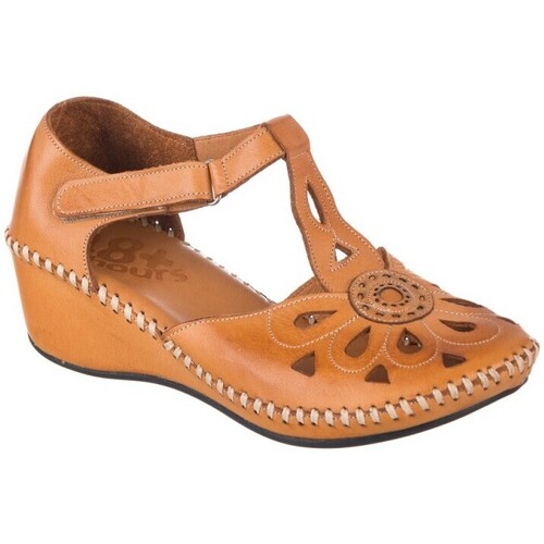Schoenen Dames Sandalen / Open schoenen 48 Horas 414001 Brown