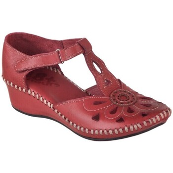 Schoenen Dames Sandalen / Open schoenen 48 Horas 414001 Rood