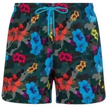 Textiel Heren Korte broeken / Bermuda's F * * K Shorts Uomo Fantasia Tropical Fk24-2050x23 Multicolour