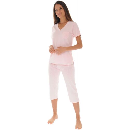 Textiel Dames Pyjama's / nachthemden Christian Cane GLYCINE Roze