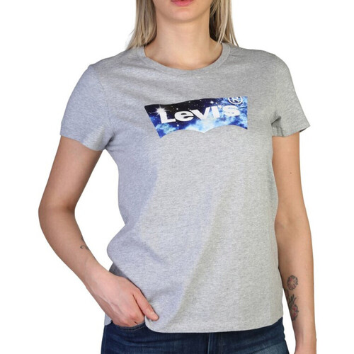 Textiel Dames T-shirts & Polo’s Levi's  Blauw
