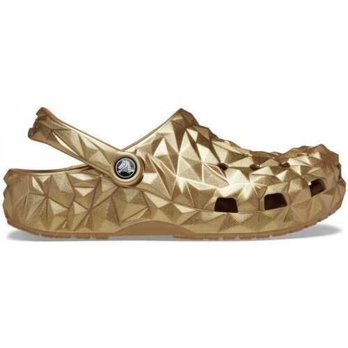 Schoenen Dames Sandalen / Open schoenen Crocs Cls metallic geometric clog Goud